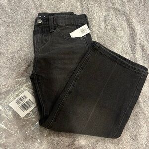 Girls Baggy wide leg jeans size 6